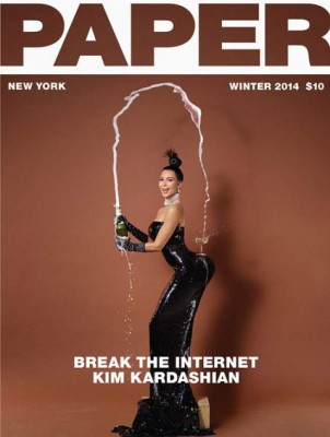 Kim Kardashian se desnuda para Paper