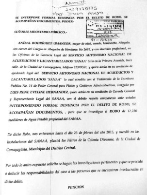 Queda al descubierto millonario saqueo de fondos en el SANAA