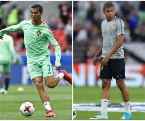 El portugués Cistiano Ronaldo y el francés Kylian Mbappé son los posibles fichajes más sonados en el mercado (Foto: Agencia)