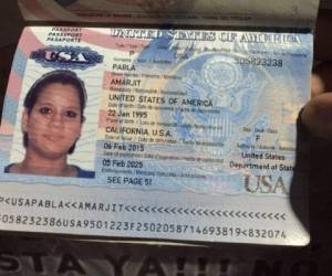 Amarjit Pabla tiene nacionalidad estadounidense y su pasaporte tiene vigencia hasta febrero de 2025, foto: El Heraldo.