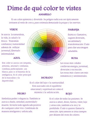 Los colores que predominan en tu armario, esos definen tu personalidad