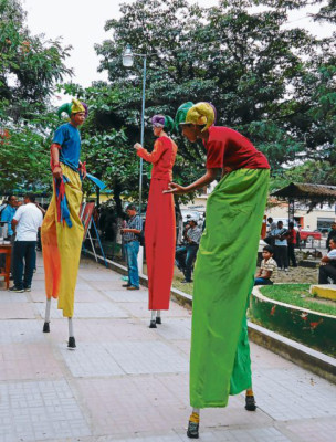 Con juegos tradicionales inauguran cosecha de café en El Paraíso