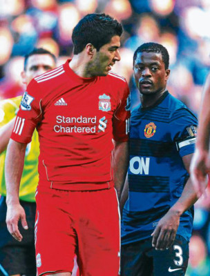 Le dijo negro siete veces a Evra