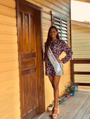 Jennifer Hernández, la bella isleña que busca la corona en Miss Honduras Universo 2021