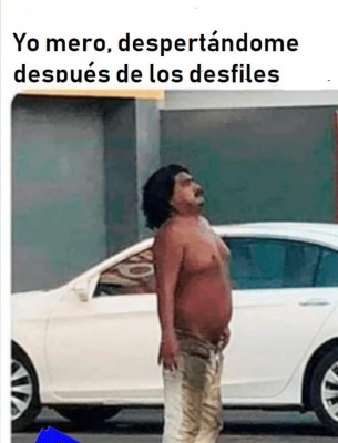 Los mejores memes tras la celebración del 15 de septiembre en Honduras