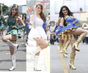 Los pasados desfiles patrios, los reporteros gráficos de Diario El Heraldo realizaron una completa galería de fotos de las palillonas más hermosas del 2015, fotos: J. Magallanes / M. Salgado / D. Romero / R. Aceituno / J. Argueta/El Heraldo.