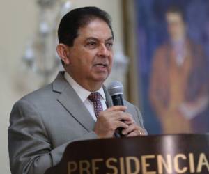 El ministro Ramón Hernández ofreció una conferencia en Casa Presidencial.