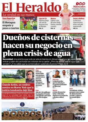 Dueños de cisternas hacen su negocio en plena crisis de agua