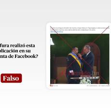 Captura de pantalla a una publicación de Facebook hecha el 12 de diciembre de 2025, adaptada a esta cartela.