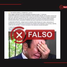 Captura de pantalla a una publicacion de Facebook realizada el 18 de septiembre de 2026, adaptada a esta cartela