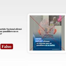 Captura de pantalla a una publicación de Facebook hecha el 19 de marzo de 2026, adaptada a esta cartela.