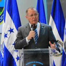 Gerzon Velásquez, secretario de Seguridad del gobierno de Nasry Asfura.