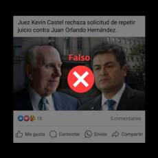 Captura de pantalla a una publicación de Facebook realizada el 15 de abril de 2024.