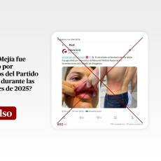 Captura de pantalla a una publicación de Facebook hecha el 1 de diciembre de 2025, adaptada a esta cartela.