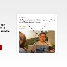 Captura de pantalla a un mensaje de WhatsApp hecha el 2 de diciembre de 2025, adaptada a esta cartela.