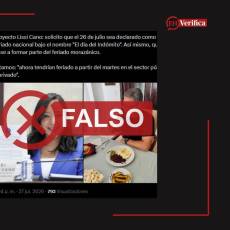 Captura de pantalla a una publicación en Facebook hecha el 28 de julio de 2026, adaptada a esta cartela.