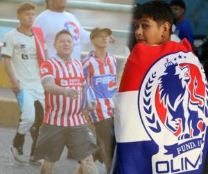 Desde horas de la tarde han llegado gran cantidad de aficionados del Olimpia y también del América al estadio Nacional para partido por la Copa de Campeones de la Concacaf