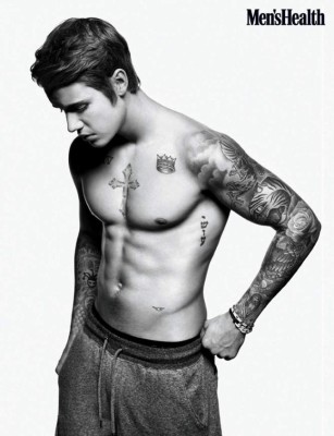Justin Bieber muestra físico Para Men’s Health