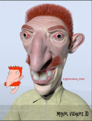 FOTOS: Así se verían estos personajes de dibujos animados en la vida real