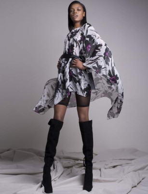 Jardín de tendencias en la colección Primavera-Verano de Guillermo Irías