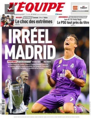 'Son leyenda': la prensa española alaba al Real Madrid por su 'Duodécima'