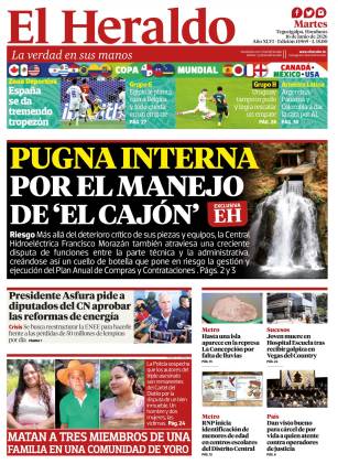 Pugna interna por el manejo de El Cajón