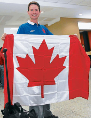 Son pocos pero apoyarán con todo a Canadá
