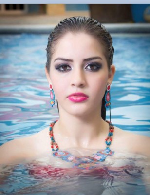 Karla Laínez, la bella universitaria apasionada por el modelaje