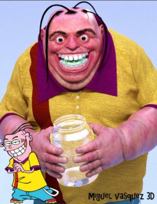 FOTOS: Así se verían estos personajes de dibujos animados en la vida real