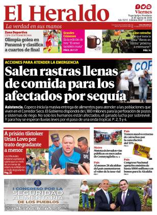 Salen rastras llenas de comida para los afectados por sequía