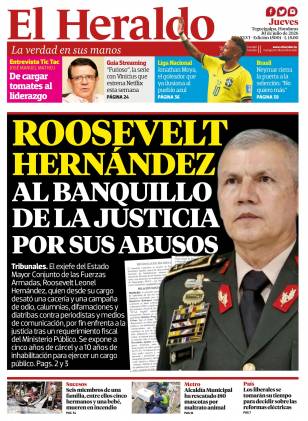 Roosevelt Hernández al banquillo de la justicia por sus abusos
