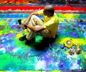 Espacio. Desde su presentación en el MIN en 2013, “Alfombras” ha tenido un viaje itinerante por varios centros culturales.