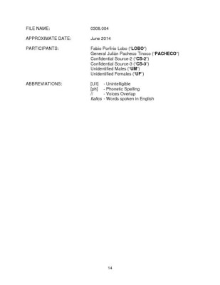 Pacheco le dijo 'No' a Lobo y compañía