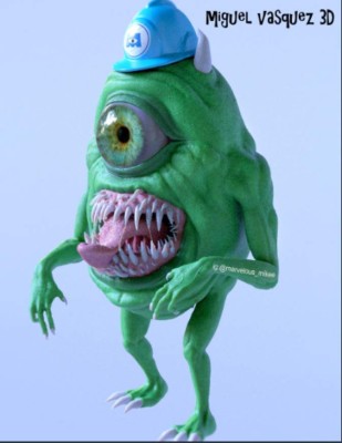 FOTOS: Así se verían estos personajes de dibujos animados en la vida real