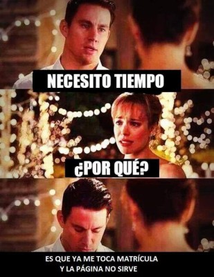 Divertidos memes se burlan del sistema de matrícula de la UNAH