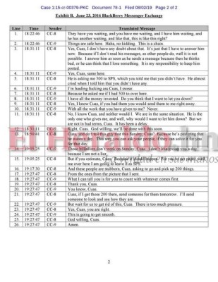 La conversación vía BlackBerry entre narcos que hunde a Tony Hernández