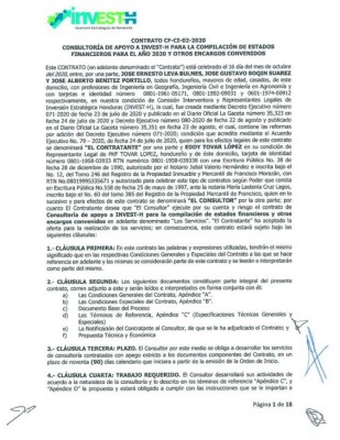 Todavía no se conocen resultados de firma que revisa finanzas de Invest-H