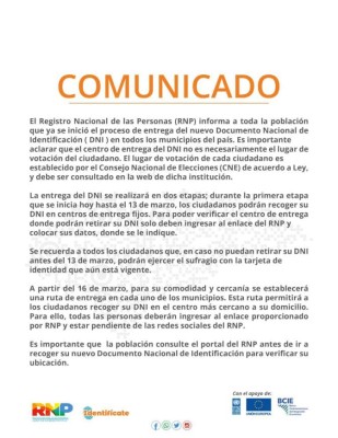 Quejas y reclamos por caos en entrega de la nueva tarjeta de identidad &nbsp;&nbsp;