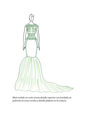 Diseñadores catrachos muestran bocetos de las tendencias que se verán en las próximas fiestas prom