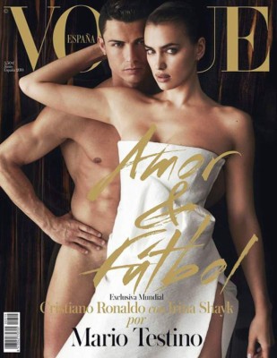 Cristiano Ronaldo se desnuda con Irina Shayk
