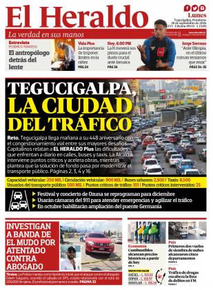 Tegucigalpa, la ciudad del tráfico