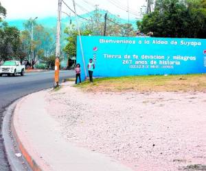 Los puestos se comenzarán a instalar en los próximos días en el sector de Suyapa con motivo de la fiesta.