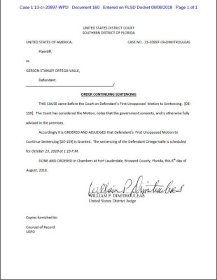 Se entrega otro miembro del cartel de los Valle y espera sentencia el 23 de octubre próximo