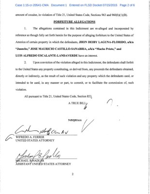 Narcotraficante 'Macho Prieto” se declara culpable en Estados Unidos