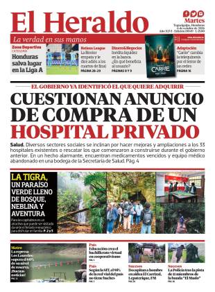 Cuestionan anuncio de compra de un hospital privado
