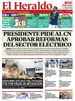 Presidente pide al CNE aprobar reformas del sector eléctrico