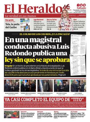 En una magistral conducta abusiva Luis Redondo publica una ley sin que se aprobara