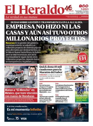 Empresa no hizo ni las casas y aún así tuvo otros millonarios proyectos