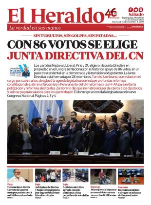 Con 86 votos se elige Junta Directica del CN
