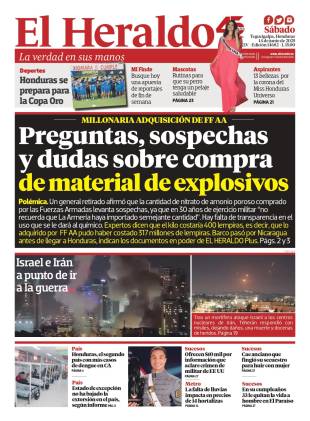 Preguntas, sospechas y dudas sobre compra de material de explosivos